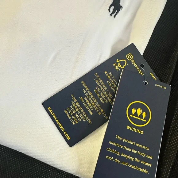 Polo Ralph Lauren Performance White Short Sleeve Tee - Picture 5 of 7